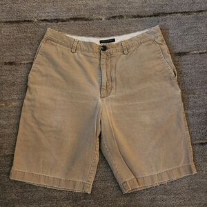 Banana Republic Men's Tan Flat Front Shorts